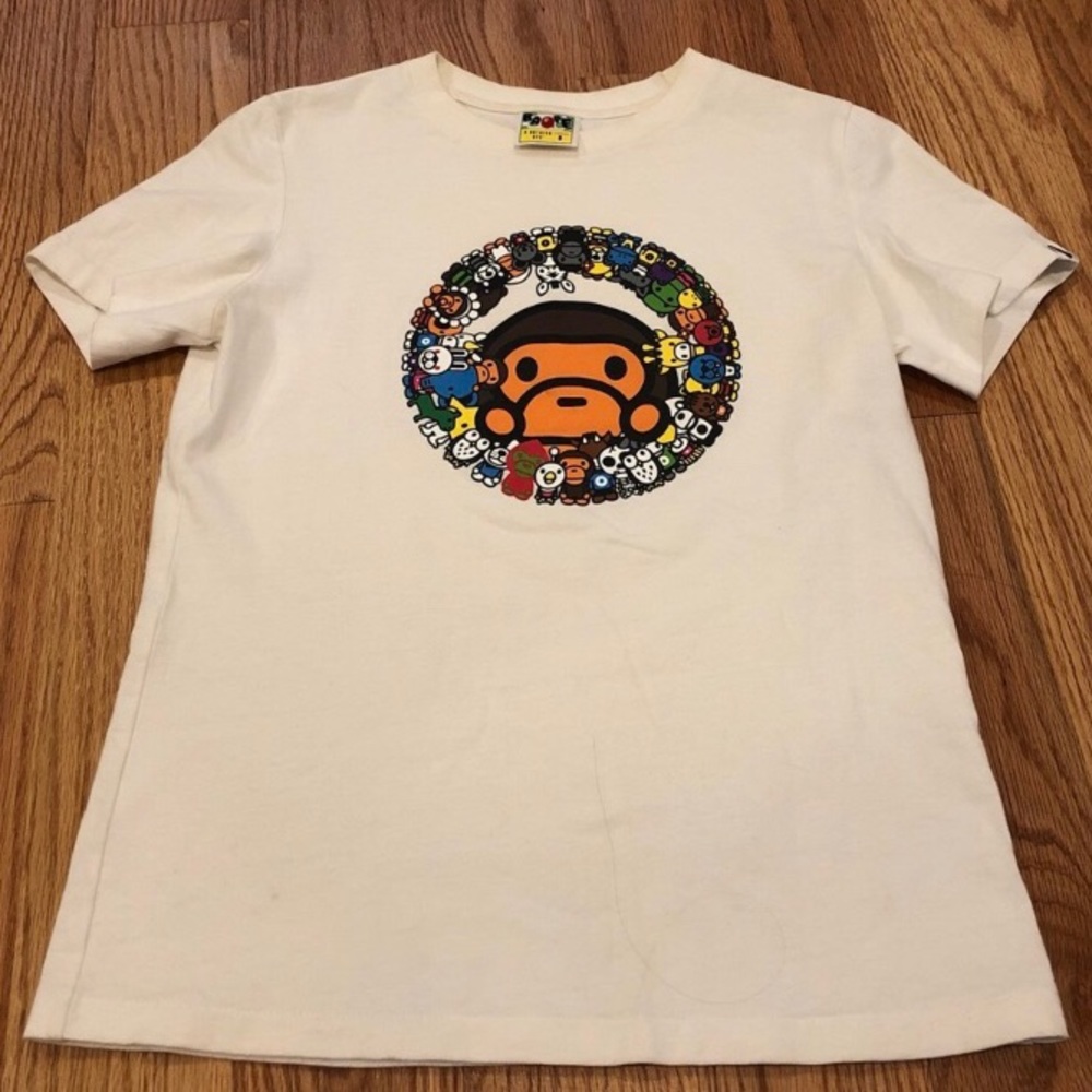 bape baby milo shirt